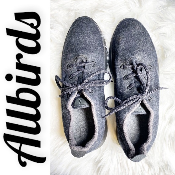 ALLBIRDS The Wool Runners Lace Up Sneaker Gray, Size 13 - Picture 9 of 9